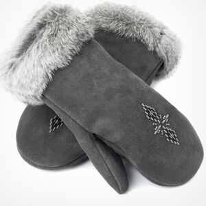 Mantobah Mukluks Ultra Warm Mitts Fur Mittens Great . Warn Hands , Warm Heart